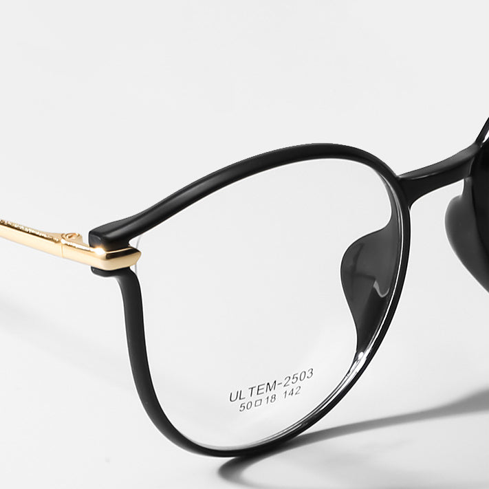 TXOME Karen Cat Eye Frame Glasses