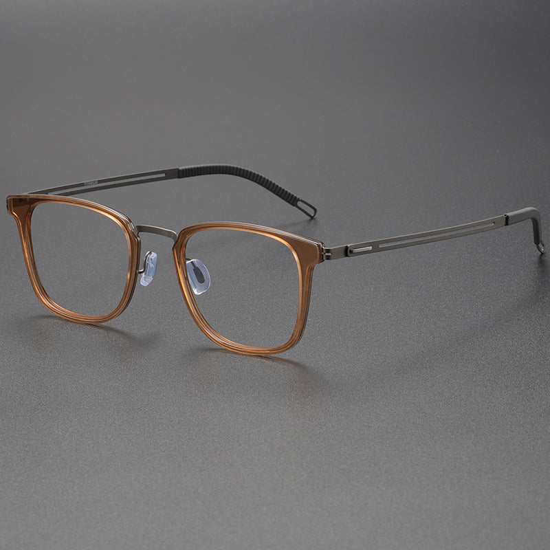 TXOME Salome Titanium Oval Glasses