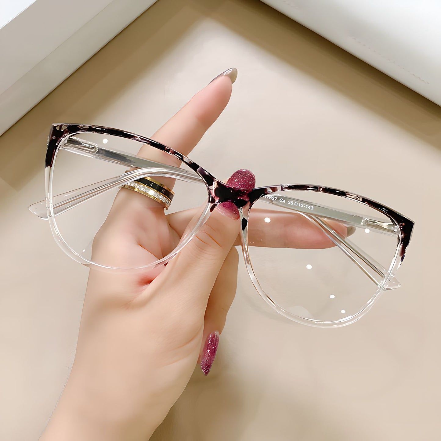 TXOME Cathy Cat Eye Glasses