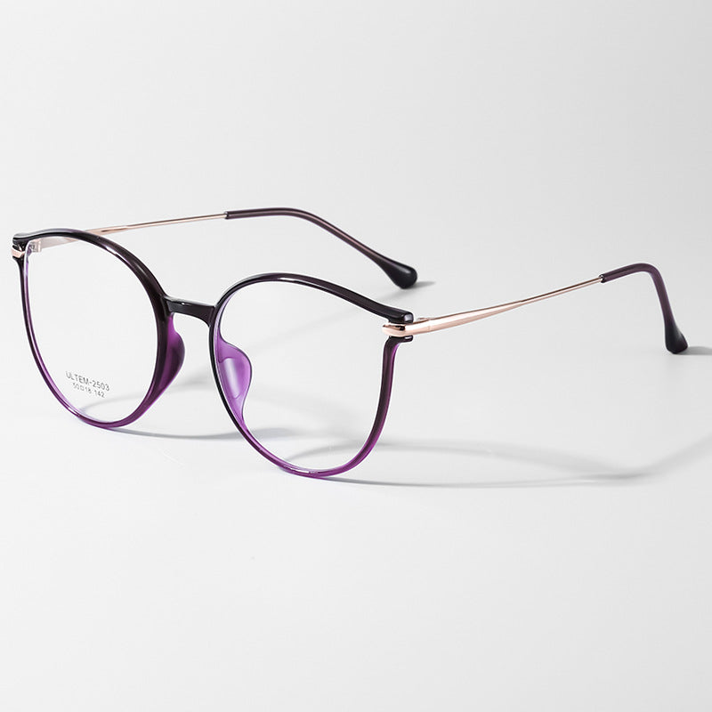 TXOME Karen Cat Eye Frame Glasses