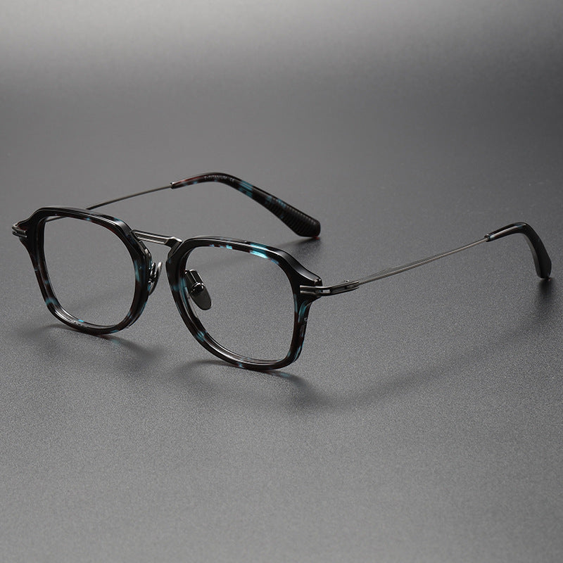 TXOME Tobey Titanium Vintage Square Glasses