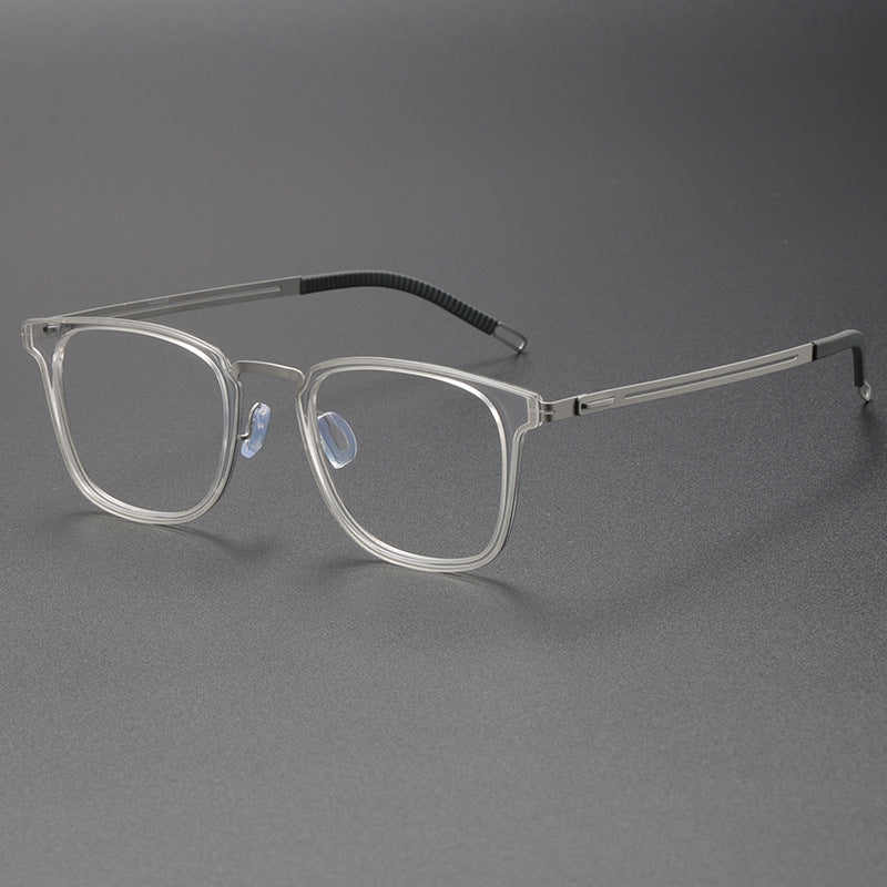 TXOME Salome Titanium Oval Glasses
