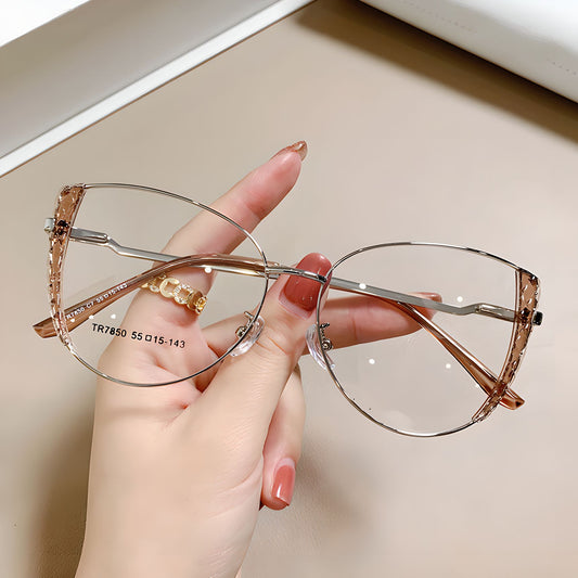 TXOME Verna Metal Frame Glasses