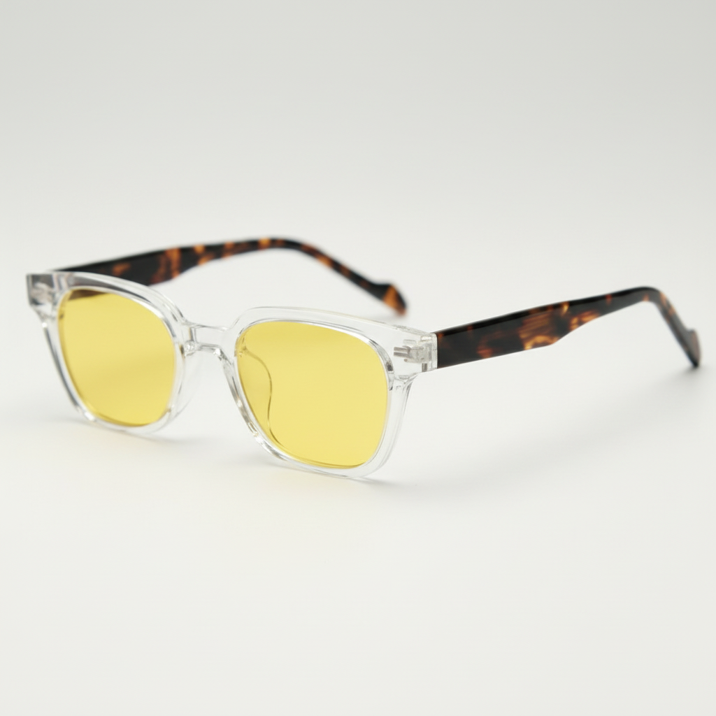 Dana Yellow Tinted Lens Sunglasses Side View