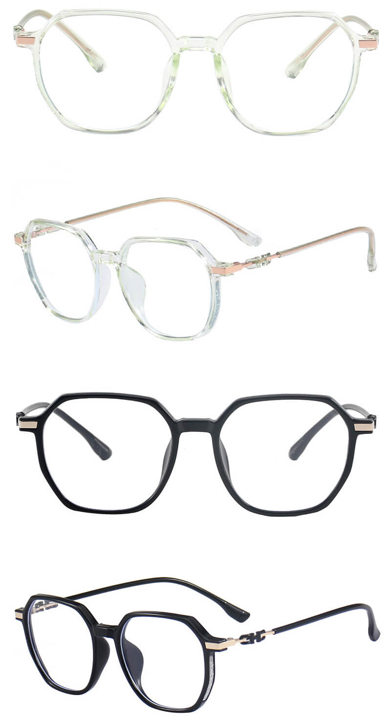 Txome Luck Sparkle Frame Glasses
