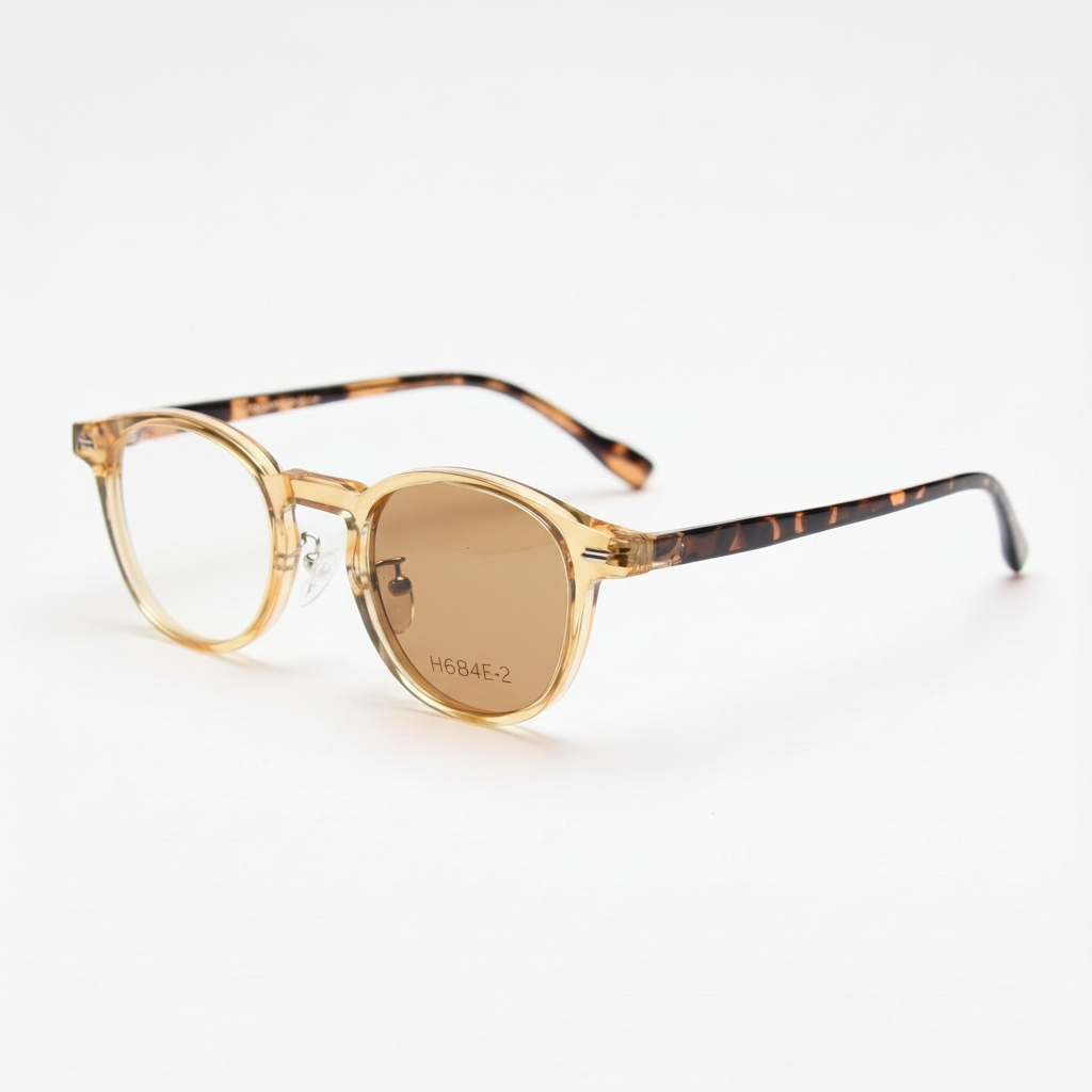 Gail Brown Photochromic Lens Glasses Side View