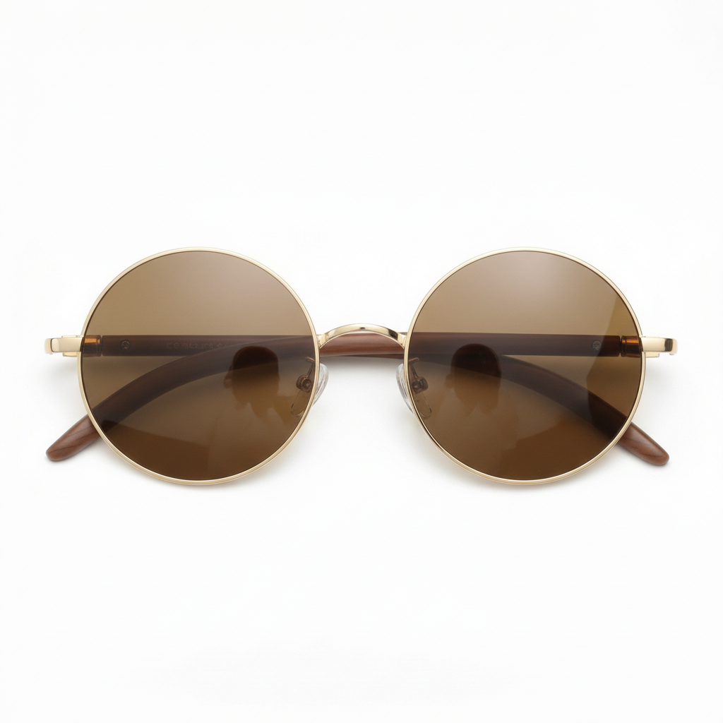 Jo Brown Tinted Lens Sunglasses Front View