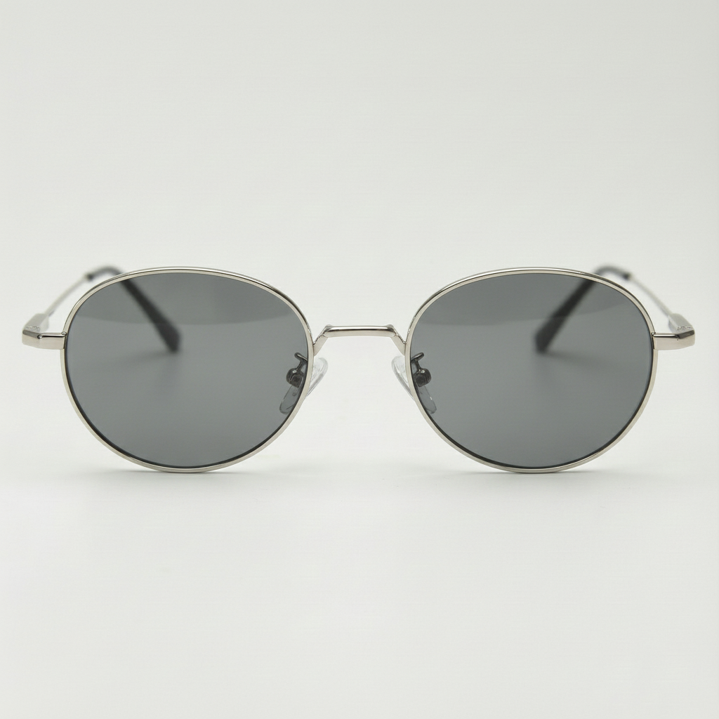 June Grey Tinted Lens Sunglasses Front View