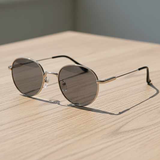 June Grey Tinted Lens Sunglasses Lifestyle Shot