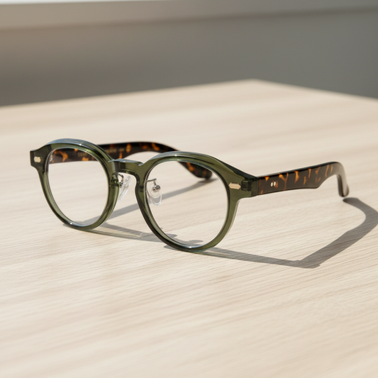 Lena Clear Clear Lens Glasses Lifestyle Shot