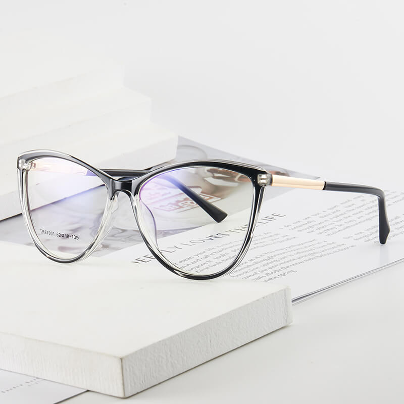 TXOME Luca Cat Eye Clear Glasses -TXOME