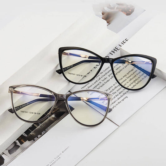 TXOME Luca Cat Eye Clear Glasses -TXOME