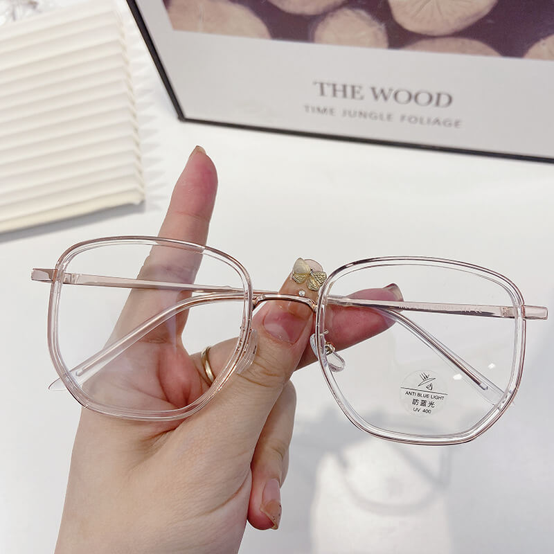 Txome Sandy Transparent Frame Glasses -TXOME
