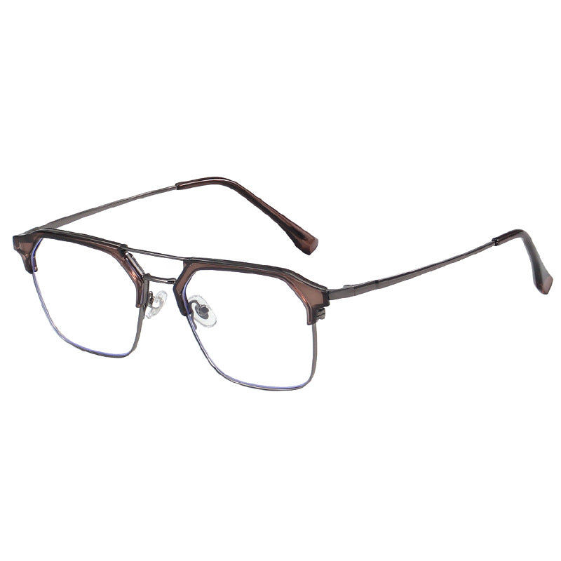 TXOME Vintage Flat Frame Glasses -TXOME