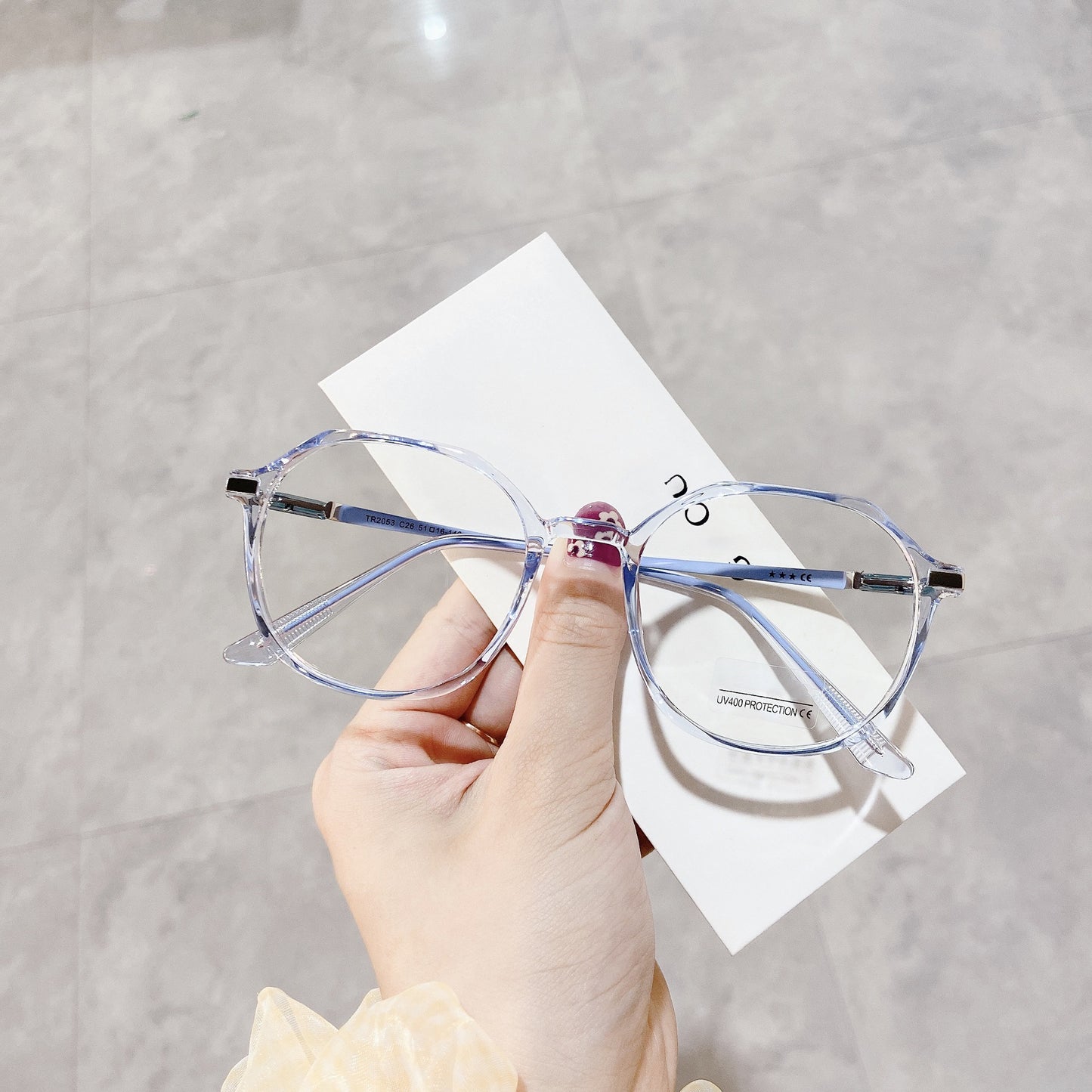 Txome Pacific Clear Frame Glasses -TXOME