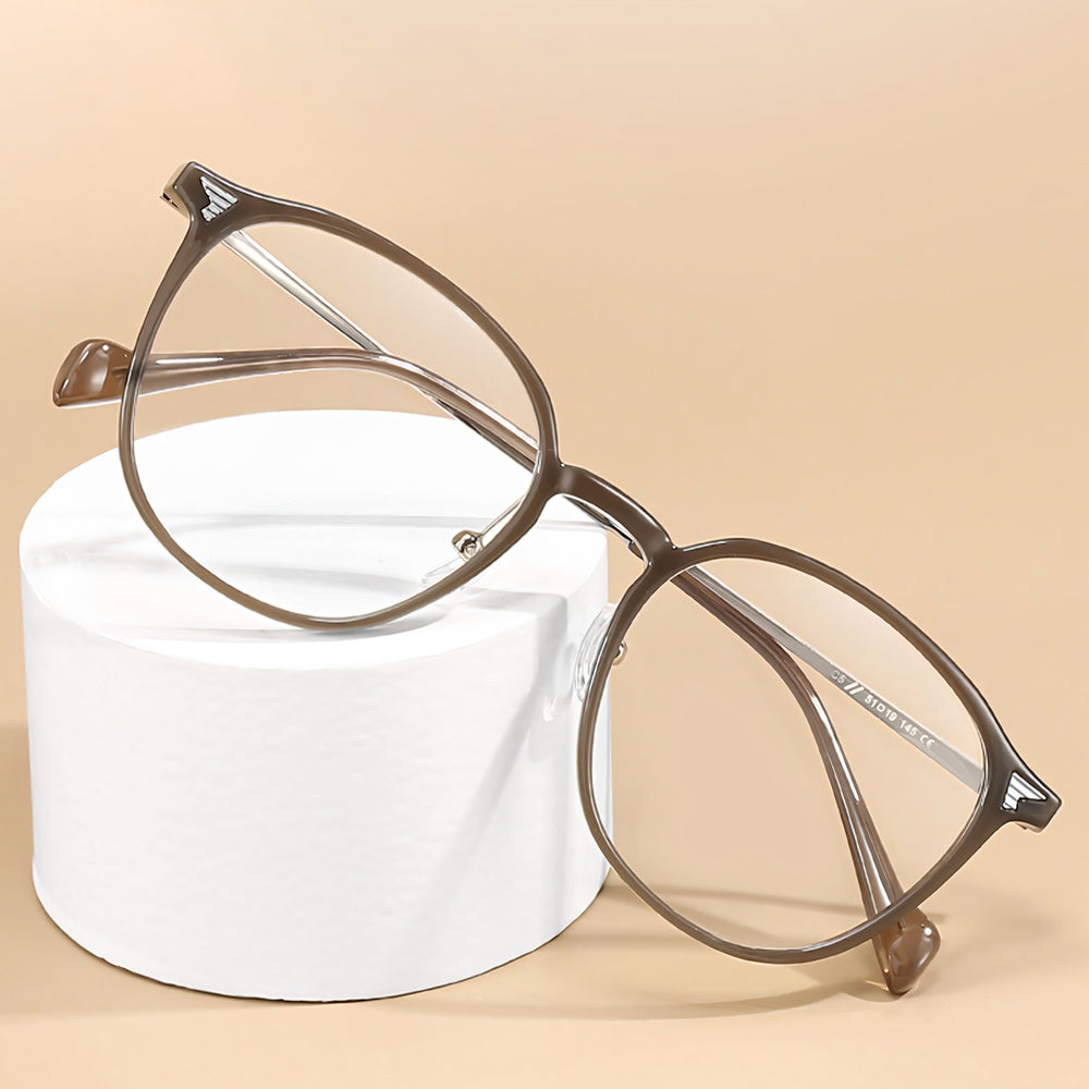 Txome Polly Round Frame Glasses