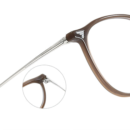 Txome Polly Round Frame Glasses