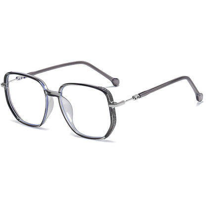 TXOME Lucky Vintage Bling Big Frame Glasses