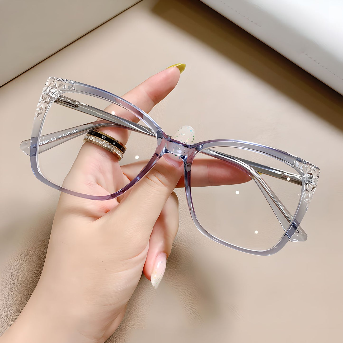 TXOME Mary Oval Glasses