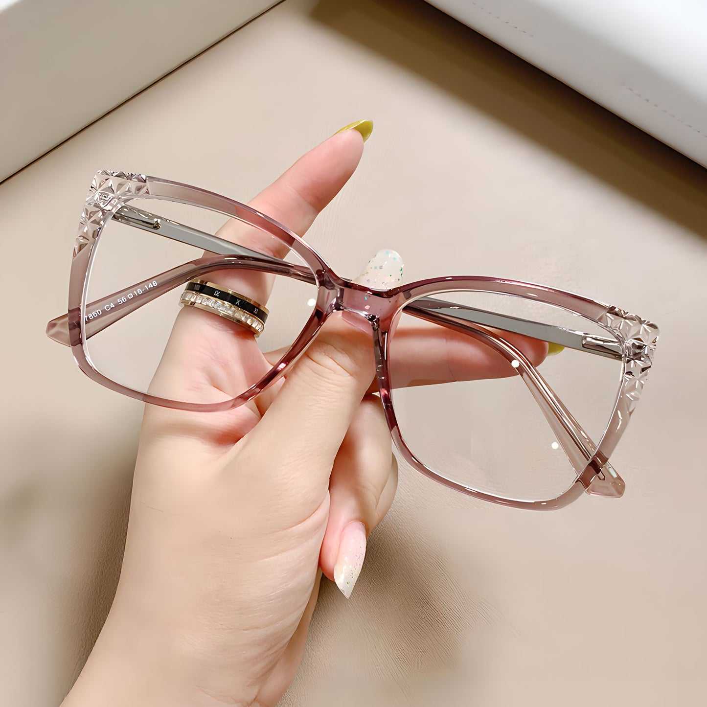 TXOME Mary Oval Glasses