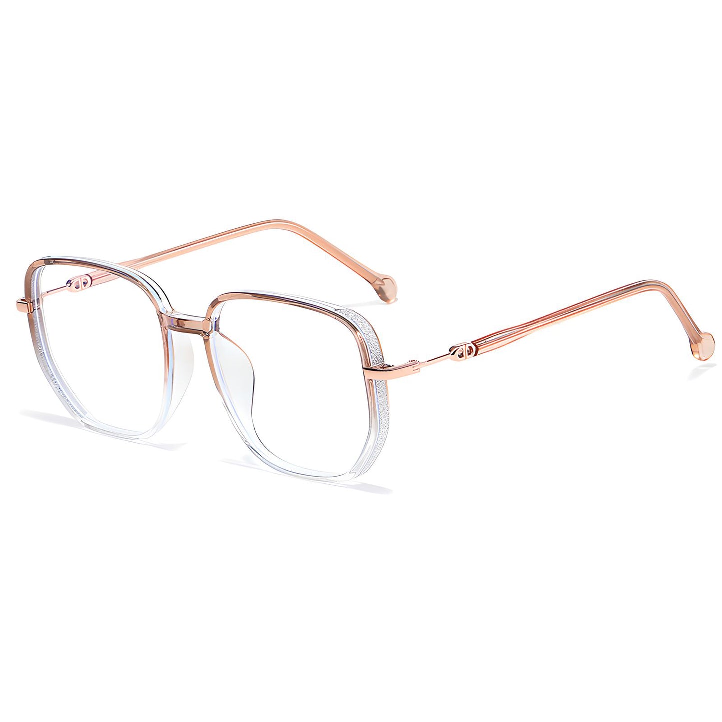 TXOME Lucky Vintage Bling Big Frame Glasses