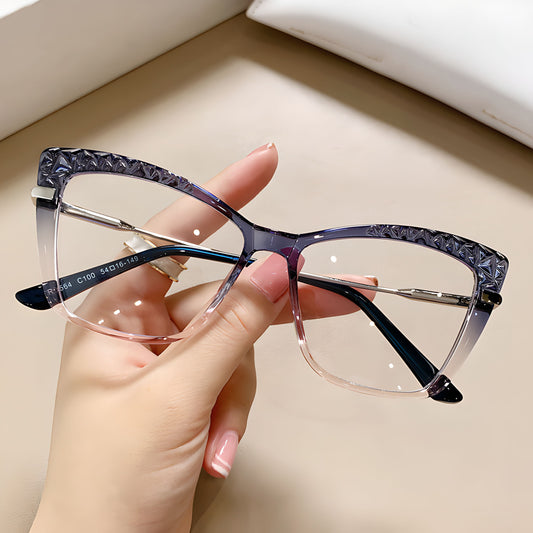 TXOME Daisy Cat Eye Glasses