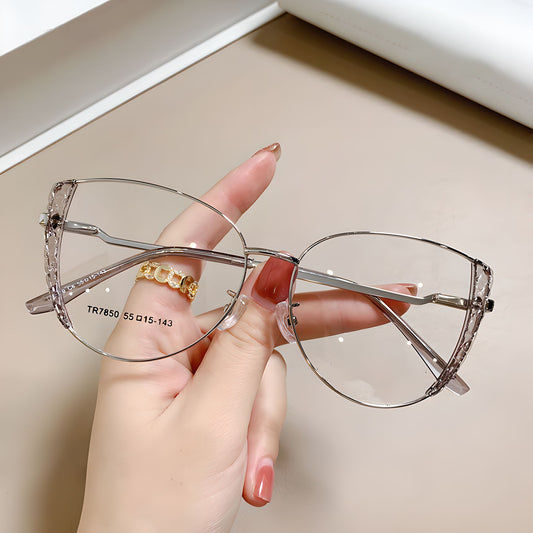 TXOME Verna Metal Frame Glasses