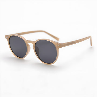 TXOME Iris Round Frame Sunglasses