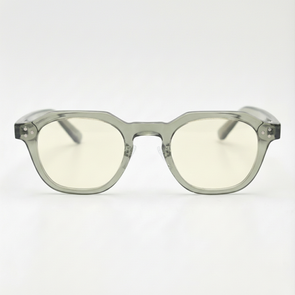 April Blue Light Blue Light Lens Glasses Front View