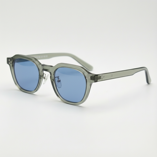 April Blue Tinted Lens Sunglasses Side View