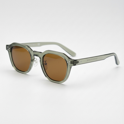 April Brown Tinted Lens Sunglasses Side View