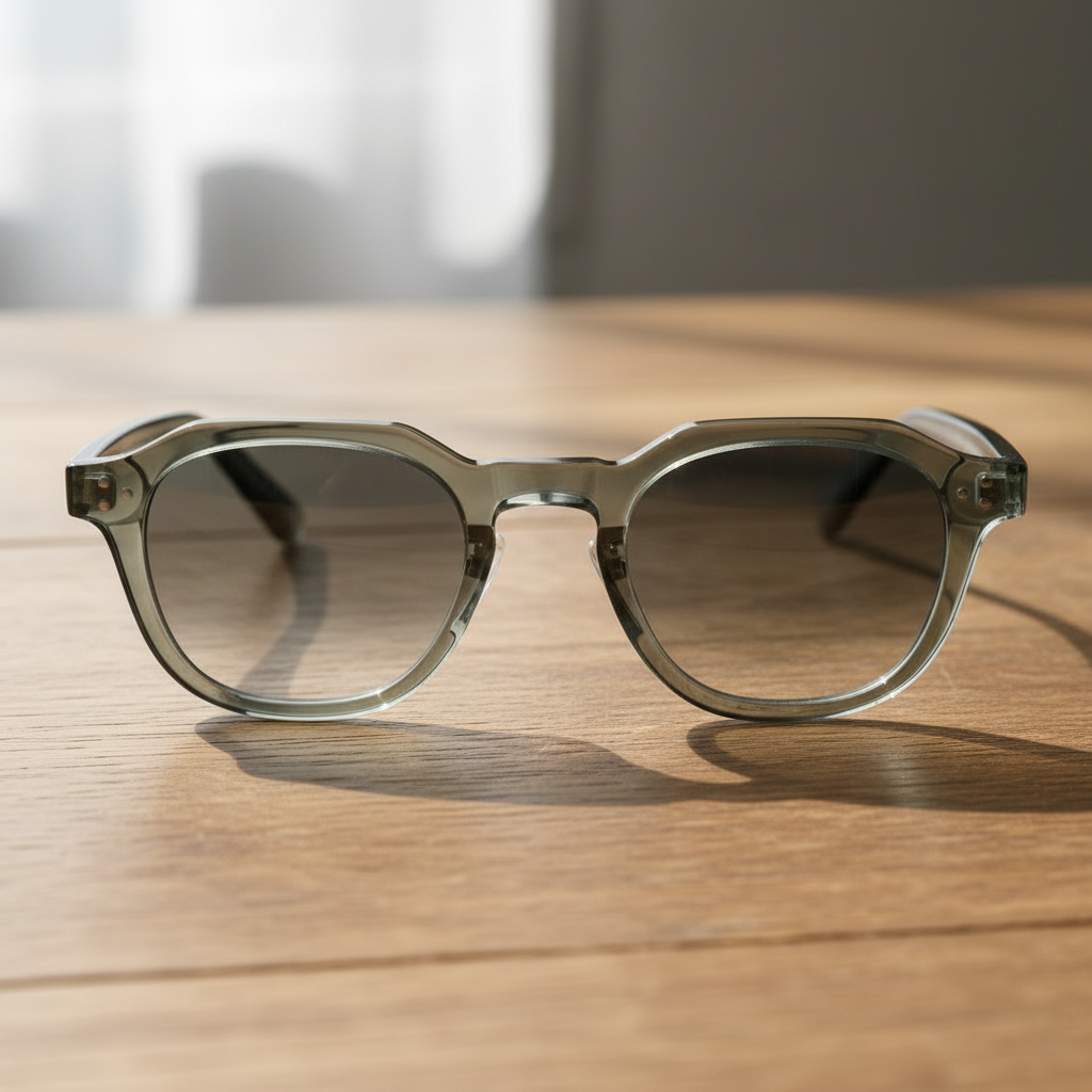 April Grey Gradient Lens Sunglasses Lifestyle Shot