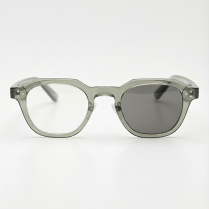 April Grey Photochromic Lens Glasses Front View