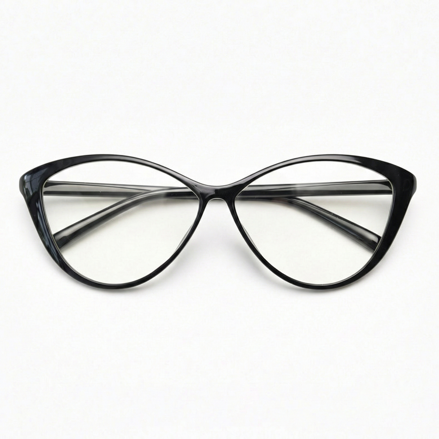Carol Clear Clear Lens Glasses Front View