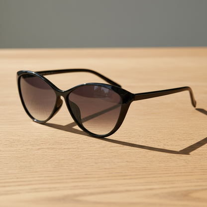 Carol Grey Gradient Lens Sunglasses Lifestyle Shot