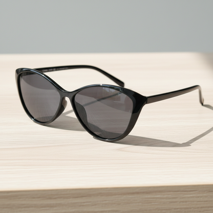 Carol Grey Tinted Lens Sunglasses Lifestyle Shot