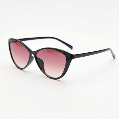 Carol Pink Gradient Lens Sunglasses Side View