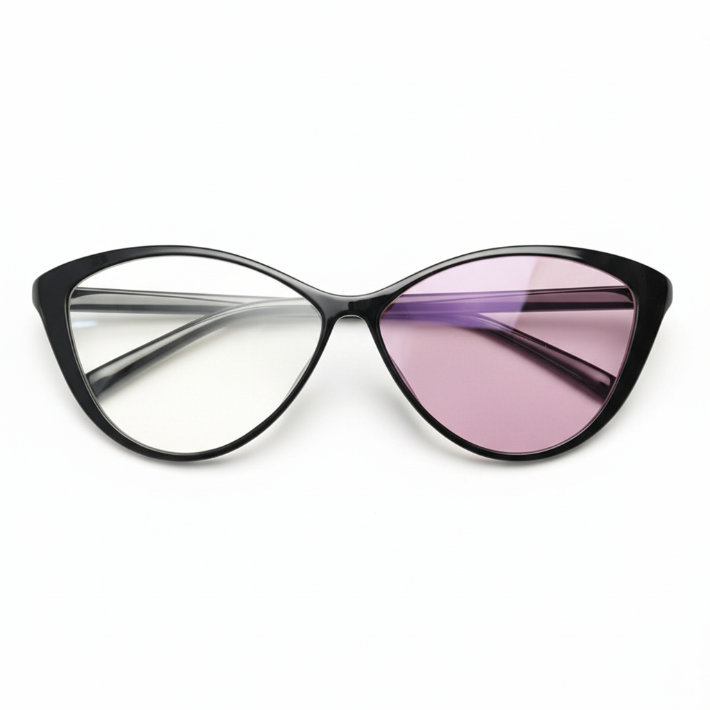 Carol Pink Photochromic Lens Glasses Front View