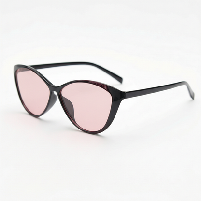 Carol Pink Tinted Lens Sunglasses Side View