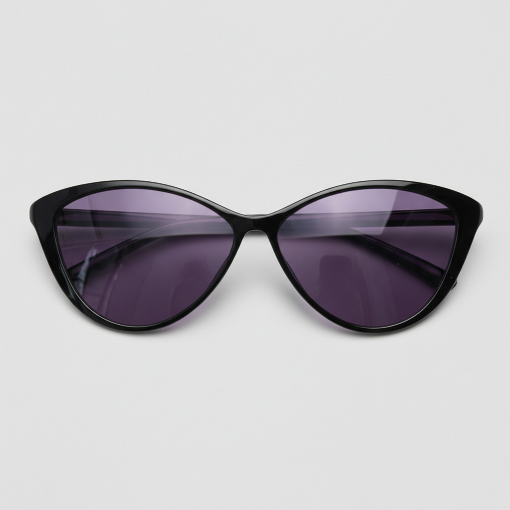 Carol Purple Tinted Lens Sunglasses Front View