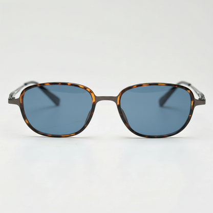 Dale Blue Tinted Lens Sunglasses Front View