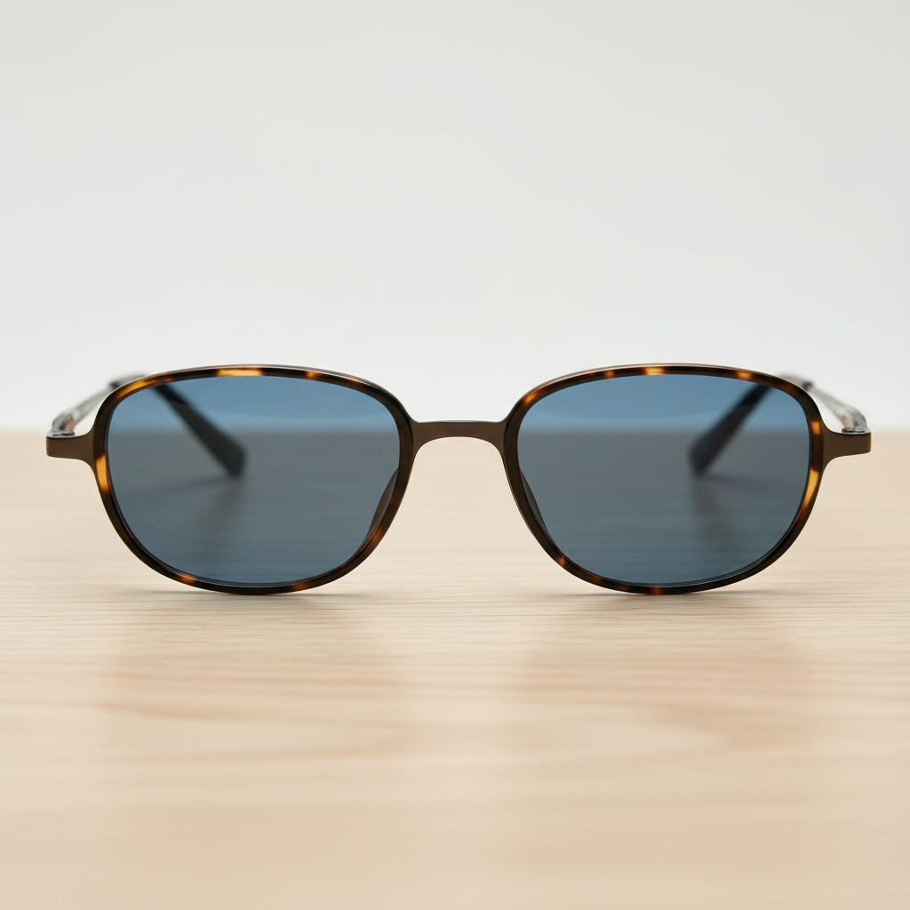 Dale Blue Tinted Lens Sunglasses Lifestyle Shot