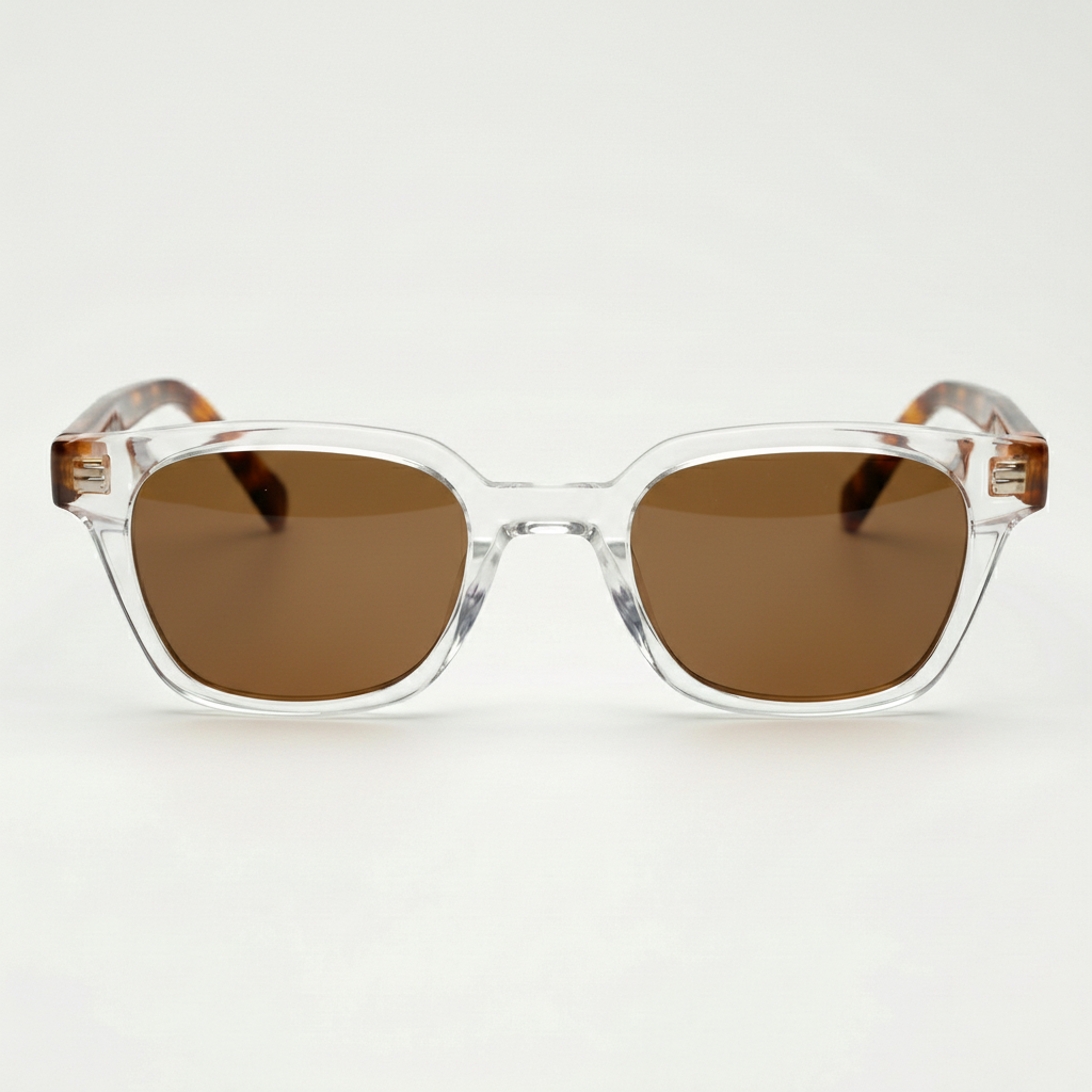 Dana Brown Tinted Lens Sunglasses Front View