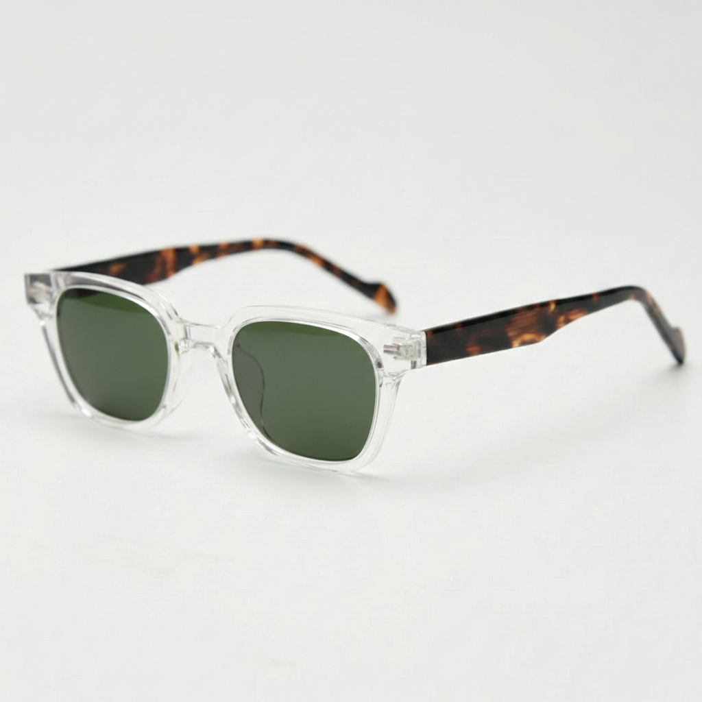 Dana Green Tinted Lens Sunglasses Side View