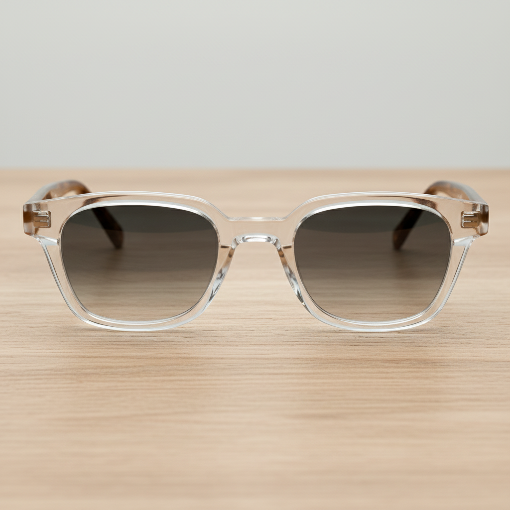 Dana Grey Gradient Lens Sunglasses Lifestyle Shot