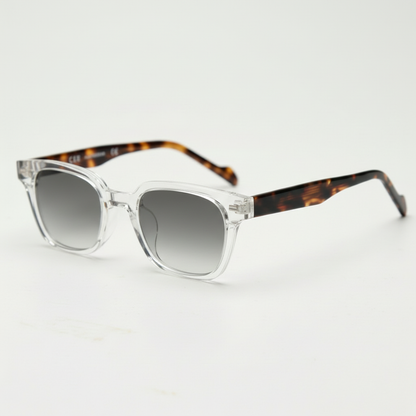 Dana Grey Gradient Lens Sunglasses Side View