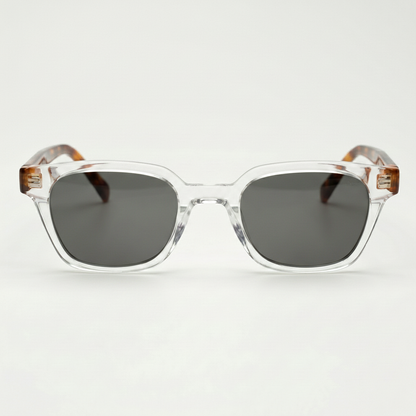 Dana Grey Tinted Lens Sunglasses Front View