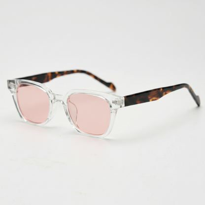 Dana Pink Tinted Lens Sunglasses Side View