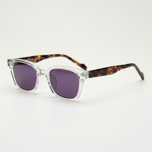 Dana Purple Tinted Lens Sunglasses Side View