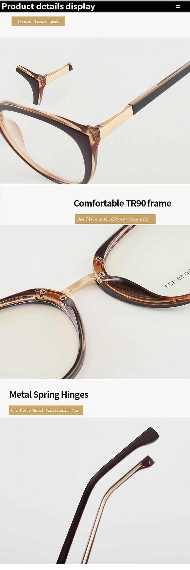 TXOME Meroy Cat Eye Glasses